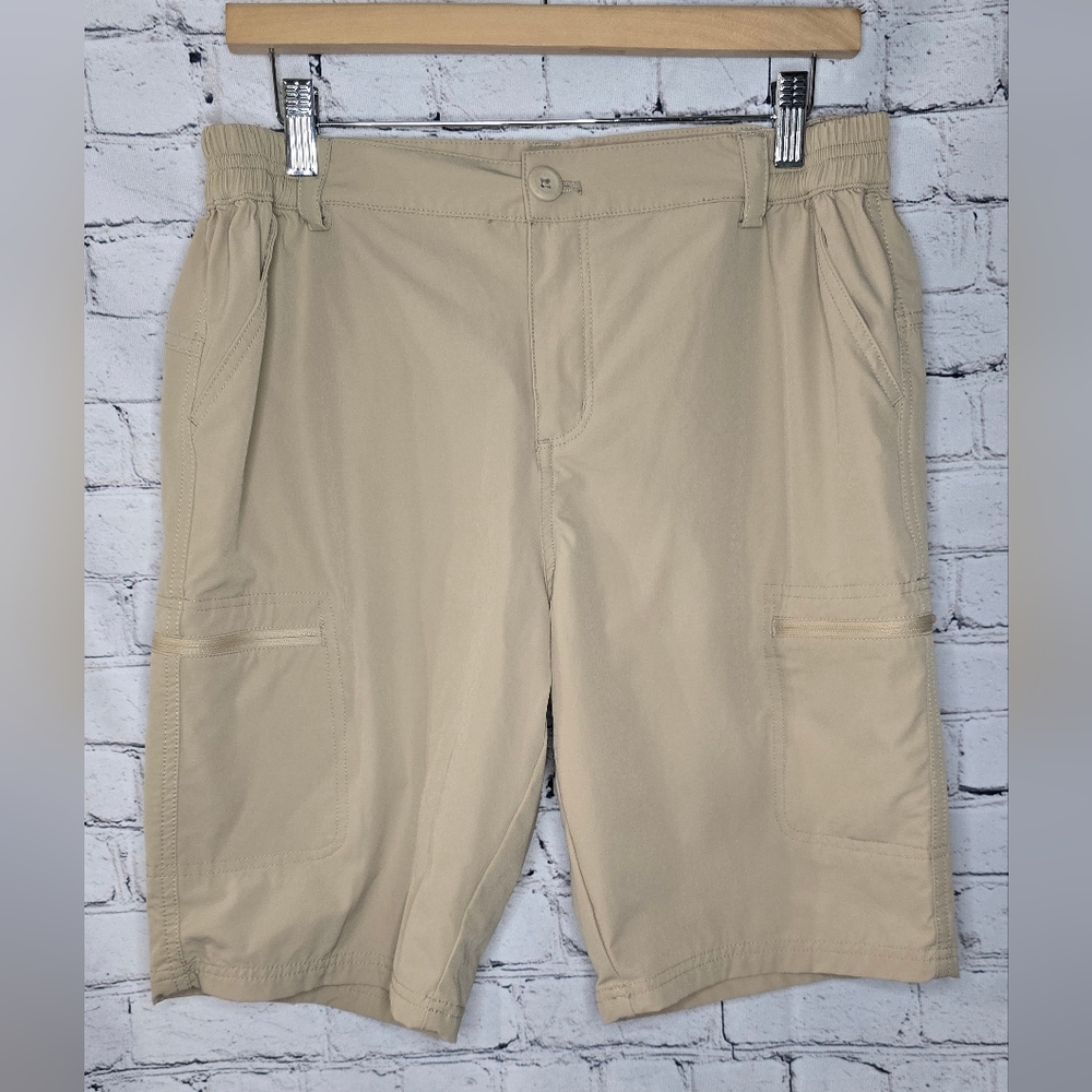 Wilit Women's Tan Cargo Golf Shorts Size Large‎ - Picture 2 of 9